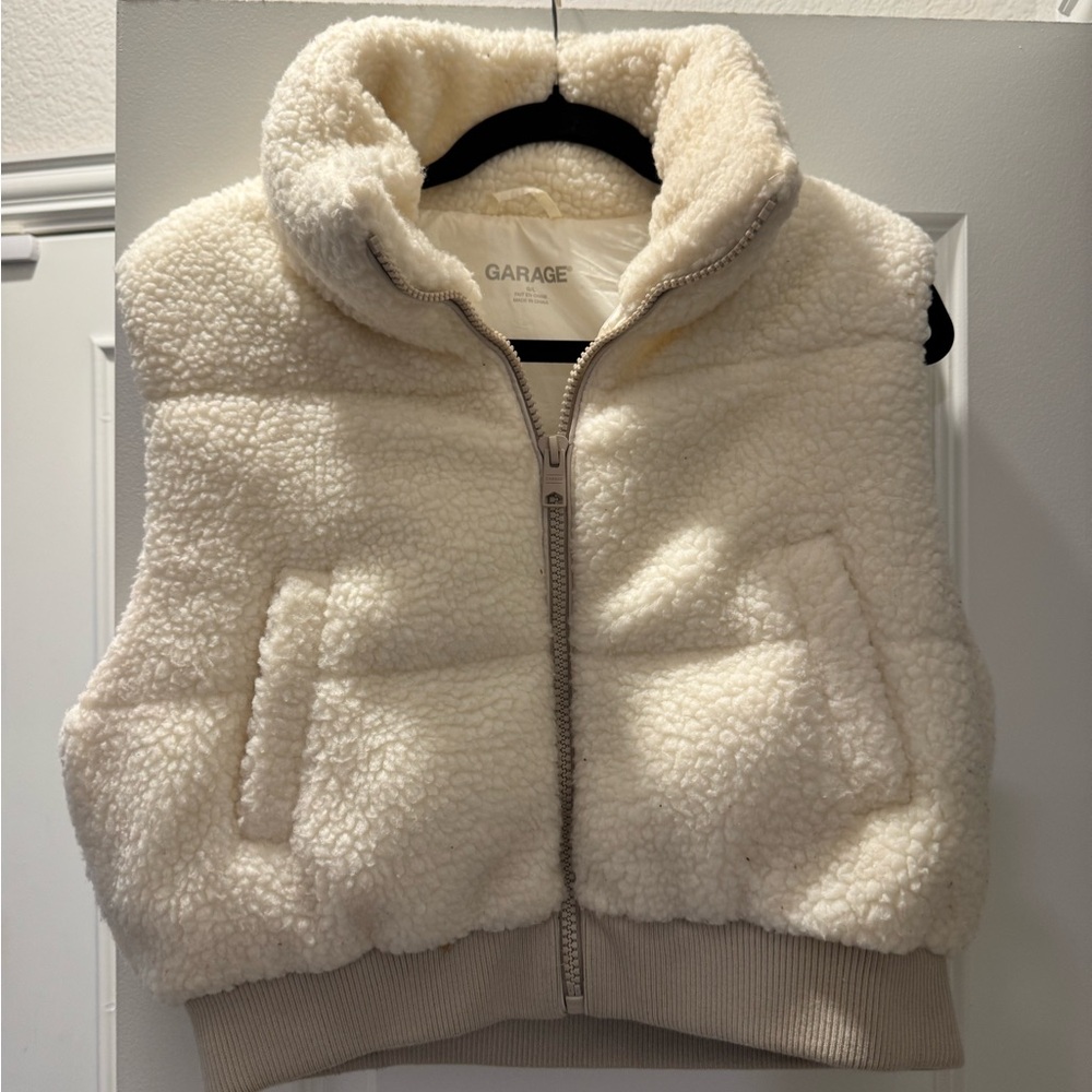 Garage Off-White Sherpa Jacket